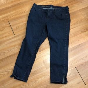 Slim ankle jeans by Talbots, 16 w petite